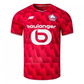 Levné Lille OSC Domácí Fotbalové dresy 2025-26 Krátký Rukáv
